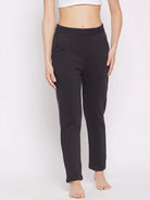 The Kaftan Company Pants Black Tapered Loungepants (Final Sale )