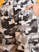 The Kaftan Company Pants Grey Camouflage Lounge Pants