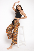 The Kaftan Company Pyjama Monarch Butterfly Print Nightwear Pyjama