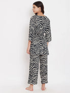 The Kaftan Company Pyjama Set Animal Printed 2 Piece Pyjama Set ( Clearance - Final Sale)