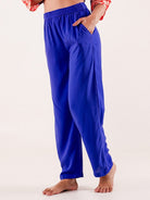 The Kaftan Company Pyjama Set Blue Printed Nightwear Pyjama Set