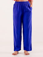 The Kaftan Company Pyjama Set Blue Printed Nightwear Pyjama Set