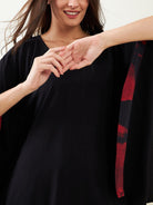 The Kaftan Company Pyjama Set Red Midnight Kaftan Pajama Set