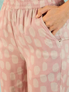 The Kaftan Company Pyjama Set Women Off-White Cozy Modal Pyjama Kaftan Night Suit Set