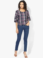 The Kaftan Company Tops Check Me Out Dolman Sleeve Top - (Clearance - Final Sale)