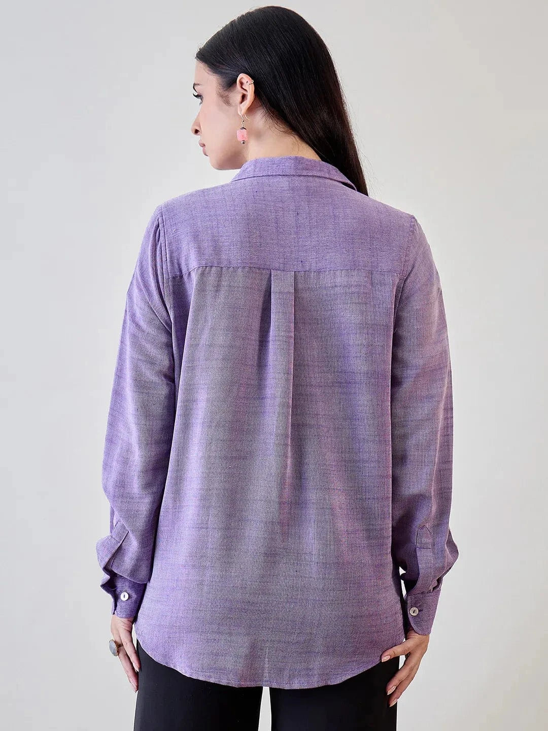 The Kaftan Company Tops Soft Linen Boyfriend Shirt