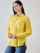The Kaftan Company Tops Soft Linen Boyfriend Shirt