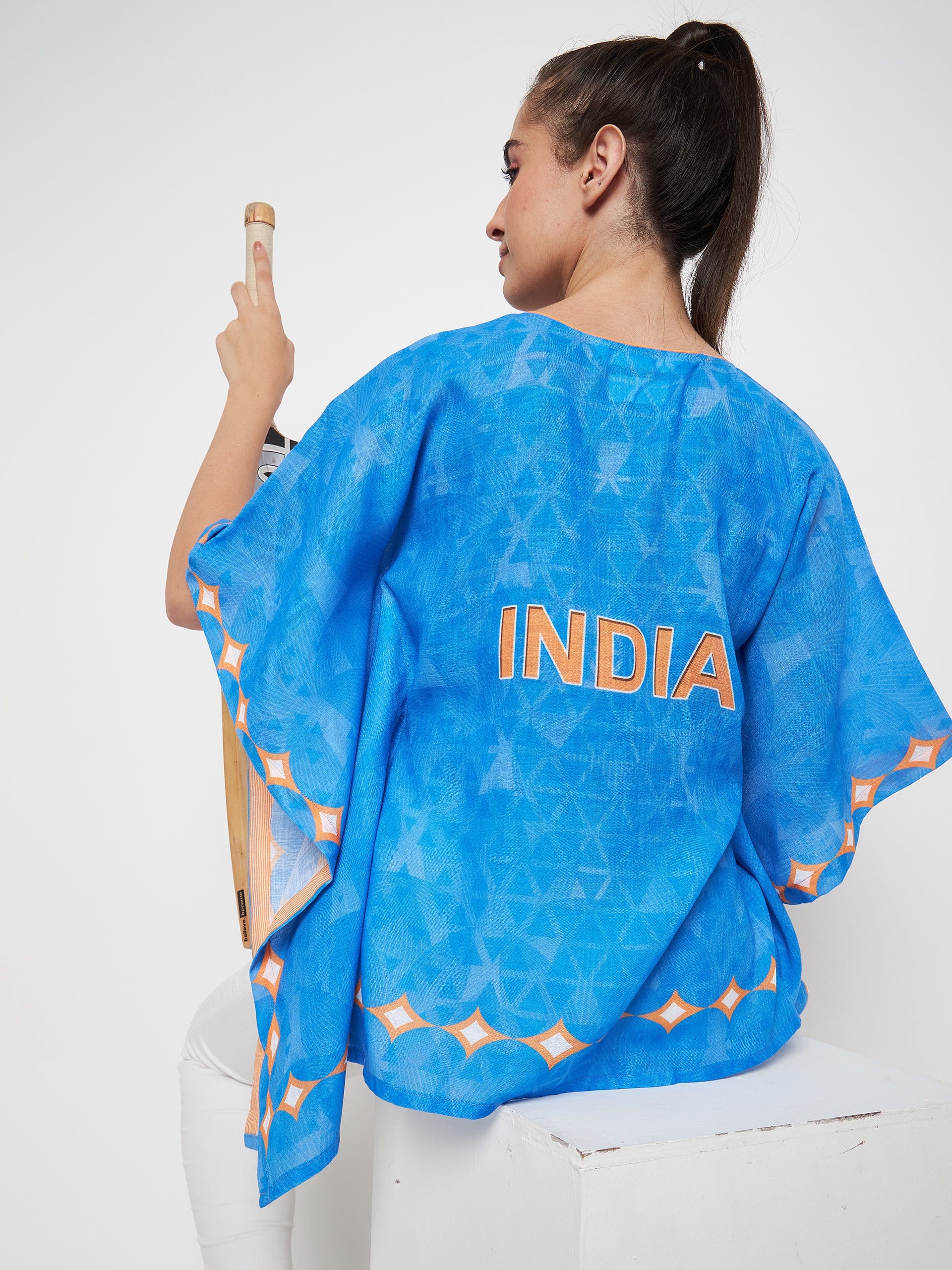 The Kaftan Company Tops World Cup Cricket - India Wags and Fans Kaftan Top