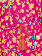The Kaftan Company Dresses Girls Pink Bloom Kaftan Dress