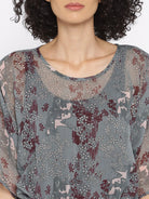 The Kaftan Company Dresses Little Floral High Low Kaftan - (Clearance - Final Sale)