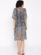 The Kaftan Company Dresses Little Floral High Low Kaftan - (Clearance - Final Sale)