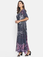 The Kaftan Company Dresses SMUDGED SKY EMBELLISHED KAFTAN DRESS - (Clearance - Final Sale)
