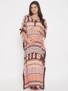 The Kaftan Company Kaftan Paisley Printed Maxi Maternity and Nursing Kaftan - (Clearance - Final Sale)