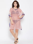 The Kaftan Company Kaftan PEACH SUMMER BEACH COVERUP - (Clearance - Final Sale)