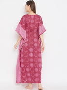 The Kaftan Company Kaftan Shibori Handwoven Tie-Dye Loungewear Kaftan (Final Sale)