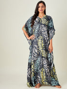The Kaftan Company Kaftan Tropica Animal Print Kaftan