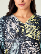 The Kaftan Company Kaftan Tropica Animal Print Kaftan