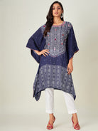 The Kaftan Company Kurta Purple Amethyst Embellished Kurta (Final Sale)