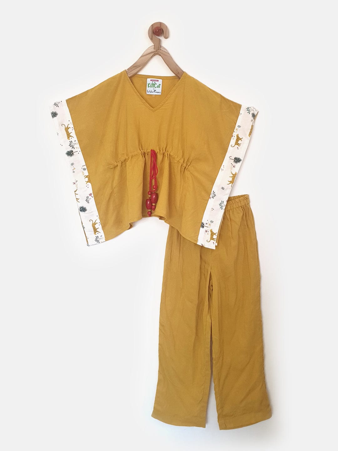 The Kaftan Company Nightdress Girls Jungle Safari Girls Pyjama Set