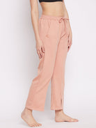 The Kaftan Company Pants Peach Paneled Loungepants