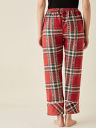 The Kaftan Company Pyjamas Winter Holiday Red Thick Cotton Pyjama