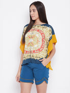 The Kaftan Company Shorts Set ORNAMENTAL PRINT KAFTAN SHORTS SET - (Clearance - Final Sale)