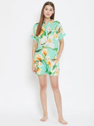 The Kaftan Company Shorts Set TROPICAL FLORETTE SHORTS SET (Clearance)