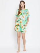 The Kaftan Company Shorts Set TROPICAL FLORETTE SHORTS SET (Clearance)