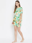 The Kaftan Company Shorts Set TROPICAL FLORETTE SHORTS SET (Clearance)