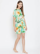 The Kaftan Company Shorts Set TROPICAL FLORETTE SHORTS SET (Clearance)