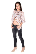 The Kaftan Company Tops Floral Wrap kaftan Shrug - (Clearance - Final Sale)